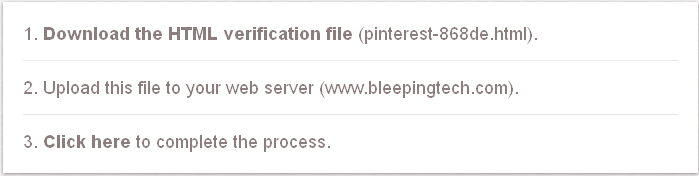 pinterest verification pinterest verification