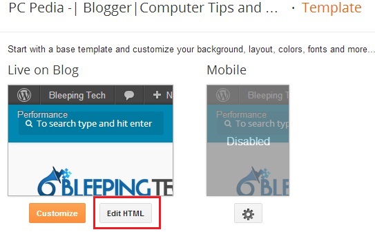 blogger template