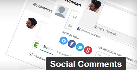 social comments plugin