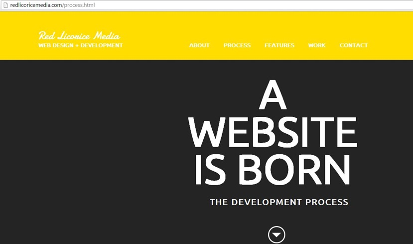 Red Licorice Media web design